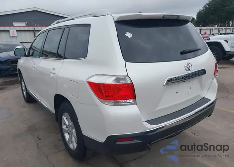 2011 Toyota Highlander from USA, damaged, VIN 5TDZA3EH7BS012313